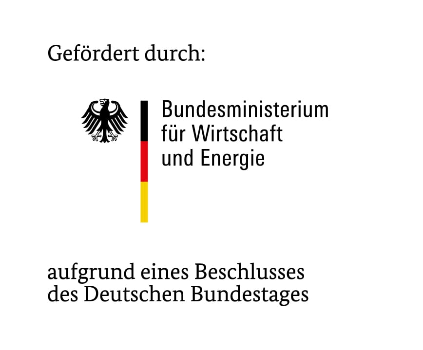 Supported by the German Federal Ministry for Economic Affairs
